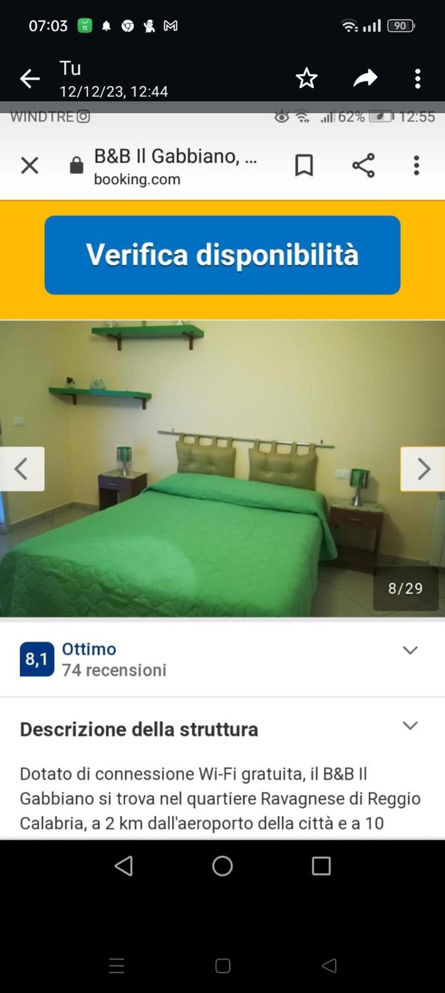 B&B Il Gabbiano Reggio di Calabria Luaran gambar